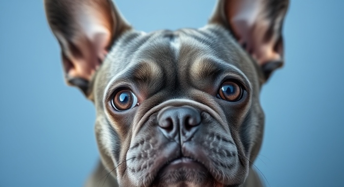 Blue French Bulldog Eye Color