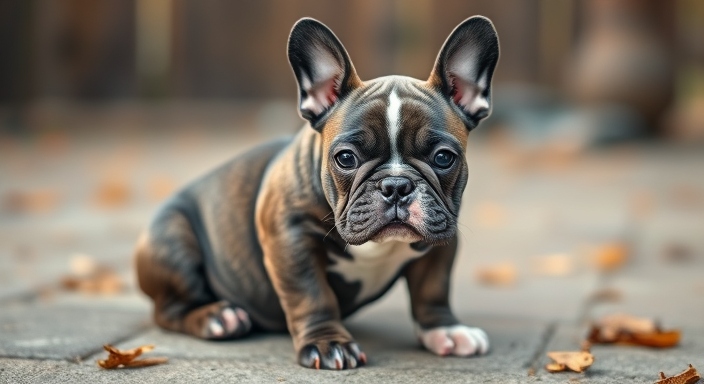 Blue Tri-Color French Bulldogs