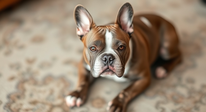 Brown Merle French Bulldog