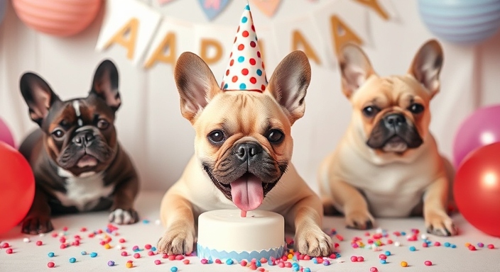 French Bulldog Birthday Decorations