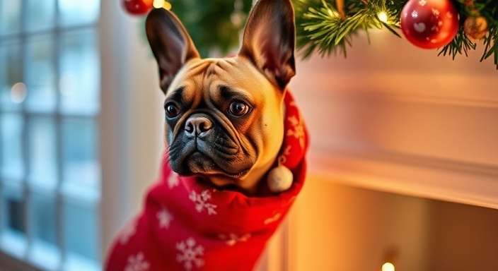 French Bulldog Christmas Stockings