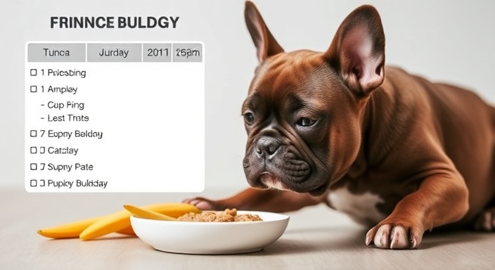 French Bulldog Puppy Eating Schedule