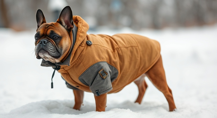 French Bulldog Winter Jacket