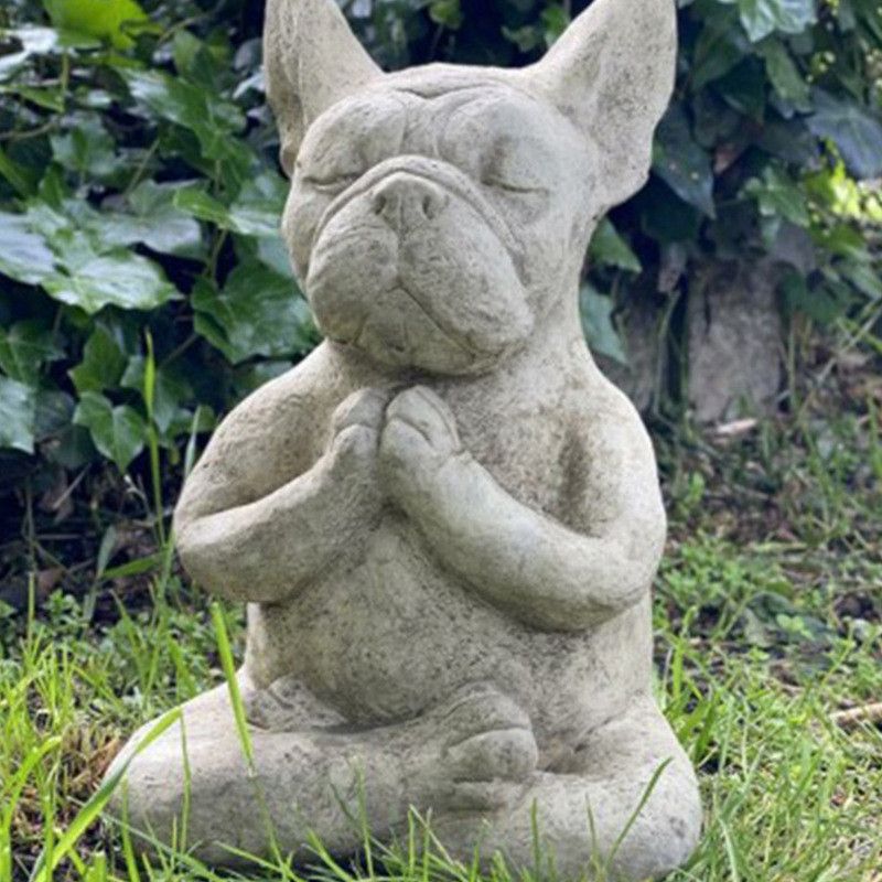 Life-Size French Bulldog Statues