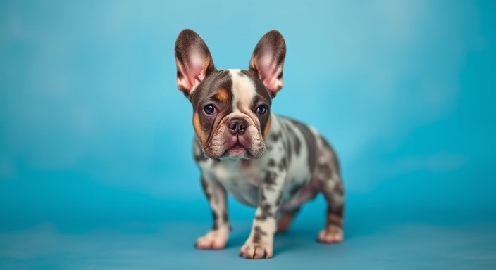 Merle Color French Bulldogs