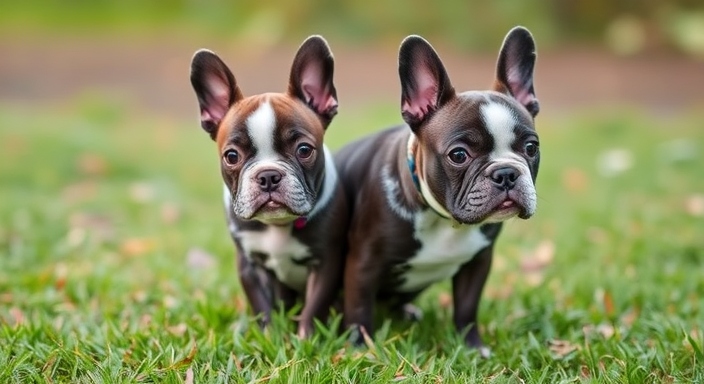 Merle Pied French Bulldogs