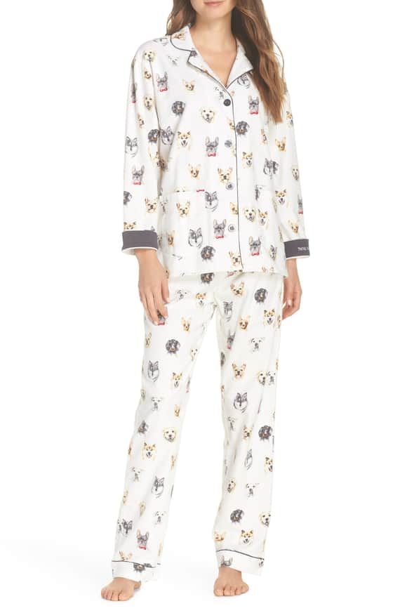 PJ Salvage French Bulldog Pajamas